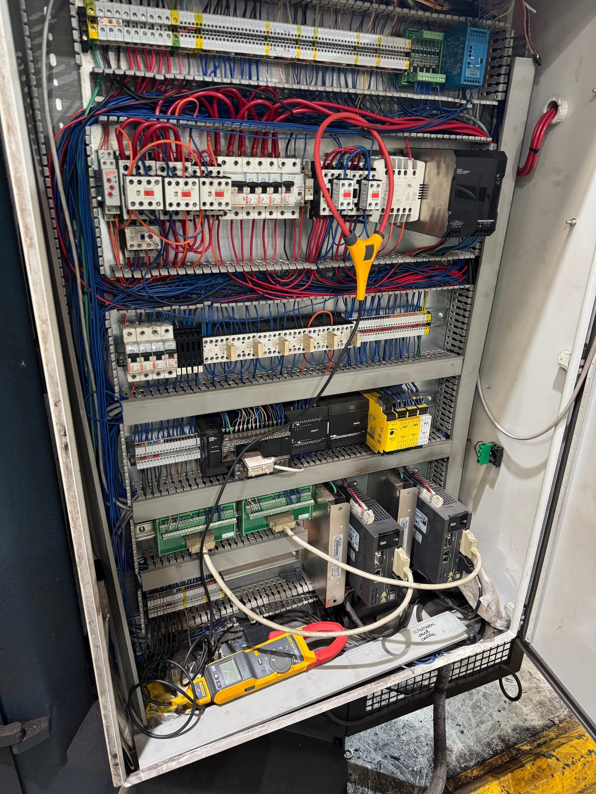 Commercial electrical control panel wiring and testing
